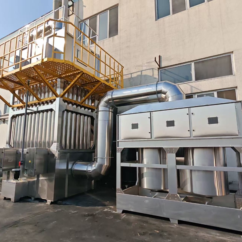 热处理油烟又黏又烫?试试高压湿式静电的“冷水澡”!